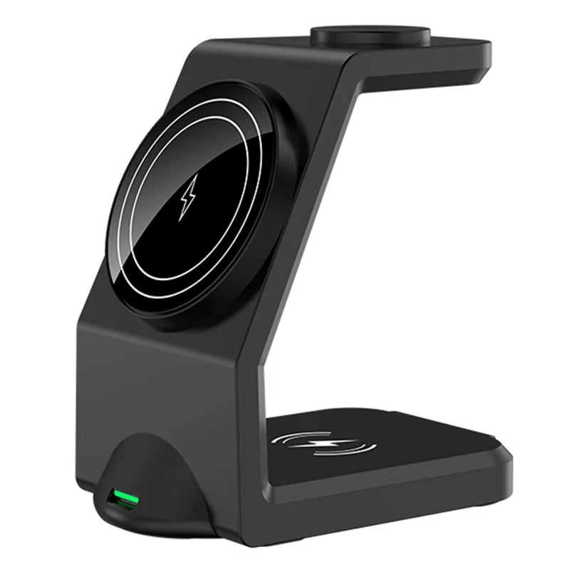 3-in-1 Magnetic Wireless Charger Stand - front view