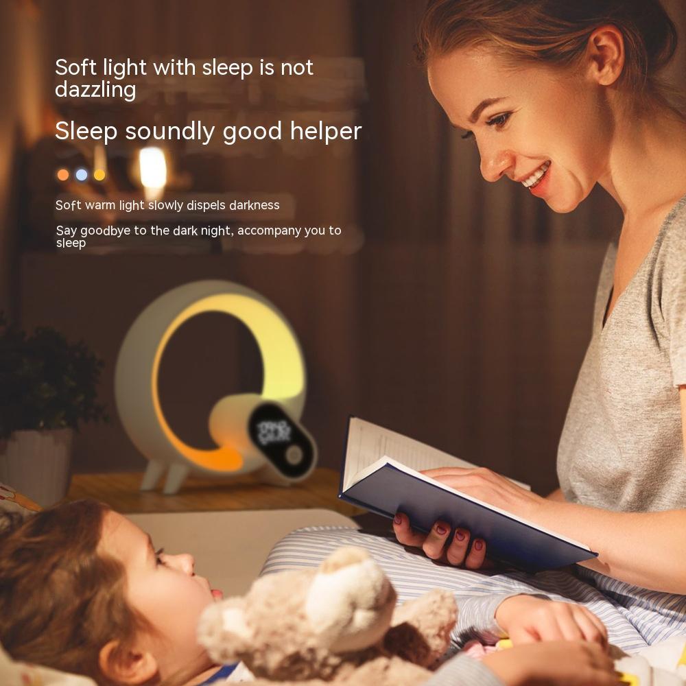 Q-Light Sunrise Alarm Clock – Bluetooth Speaker & Mood Light