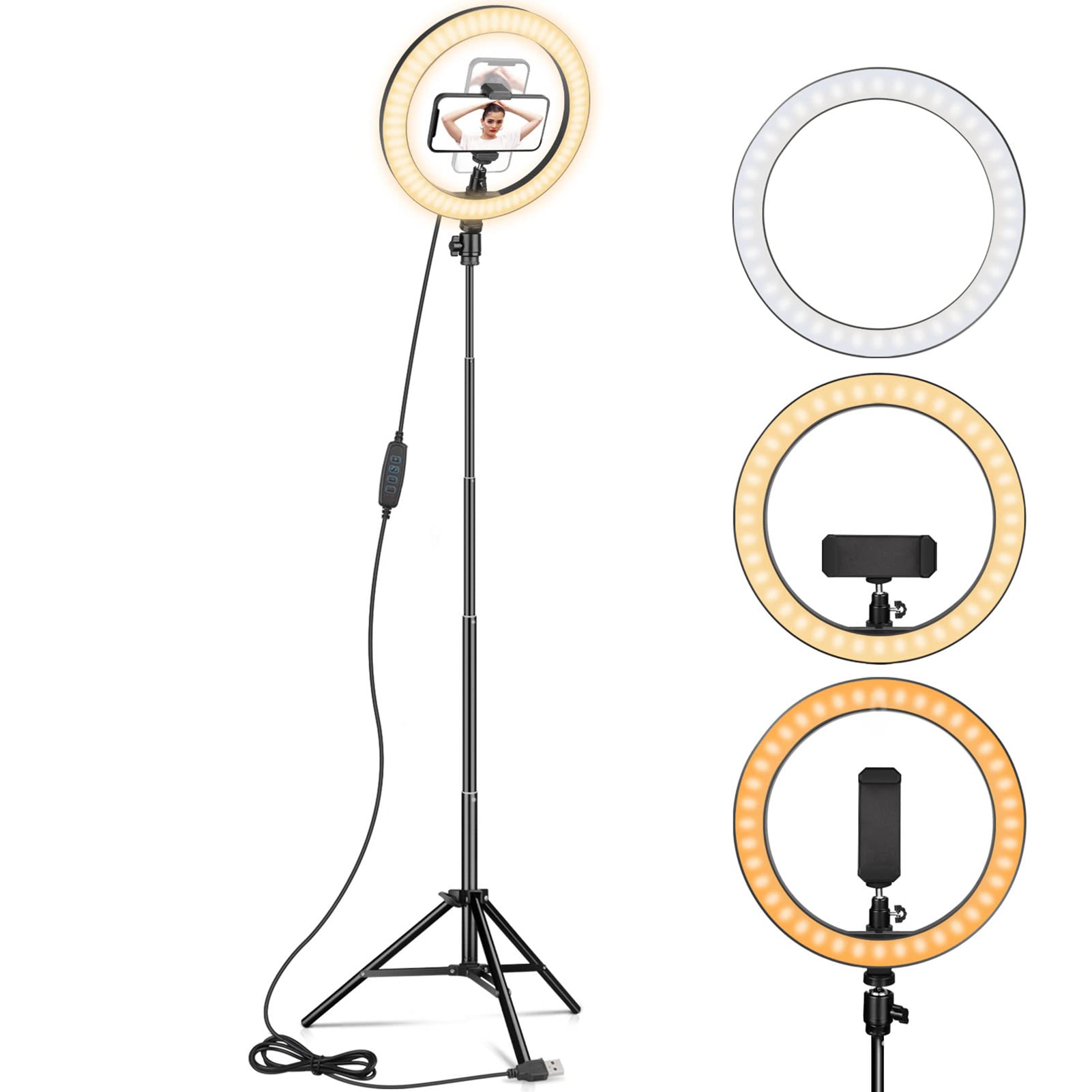 10" Ring Light with 67" Tripod Stand