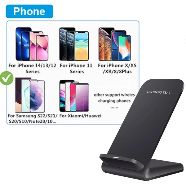 Qi Wireless Charging Pad & Stand